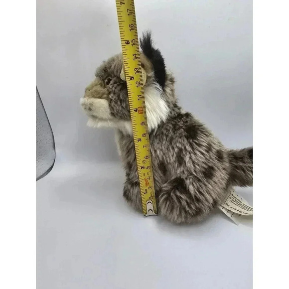 WWF Bobcat Lynx Spotted Wildcat Plush Stuffed Animal Wildcat Wild Cat- Retired - Picture 7 of 7